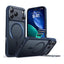 ESR HaloLock Classic Hybrid Case with Stash Stand (Camera Control Button) Case For Apple iPhone 17 Pro - Frosted Blue