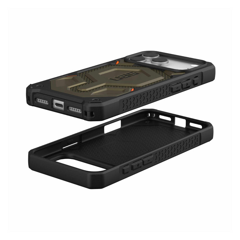 UAG Monarch Pro Kevlar Magsafe Case For Apple iPhone 17 Pro Max - Kevlar Element Green Accessories > Mobiles & Tablets