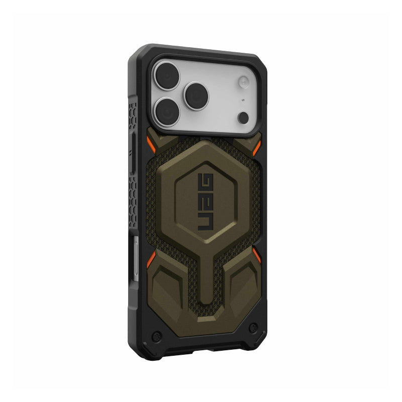 UAG Monarch Pro Kevlar Magsafe Case For Apple iPhone 17 Pro Max - Kevlar Element Green Accessories > Mobiles & Tablets