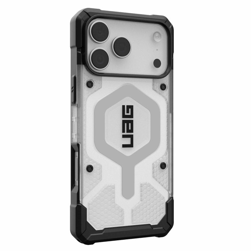 UAG Pathfinder Clear MagSafe Case For Apple iPhone 17 Pro - Ice/Silver Accessories > Mobiles & Tablets > Mobiles >