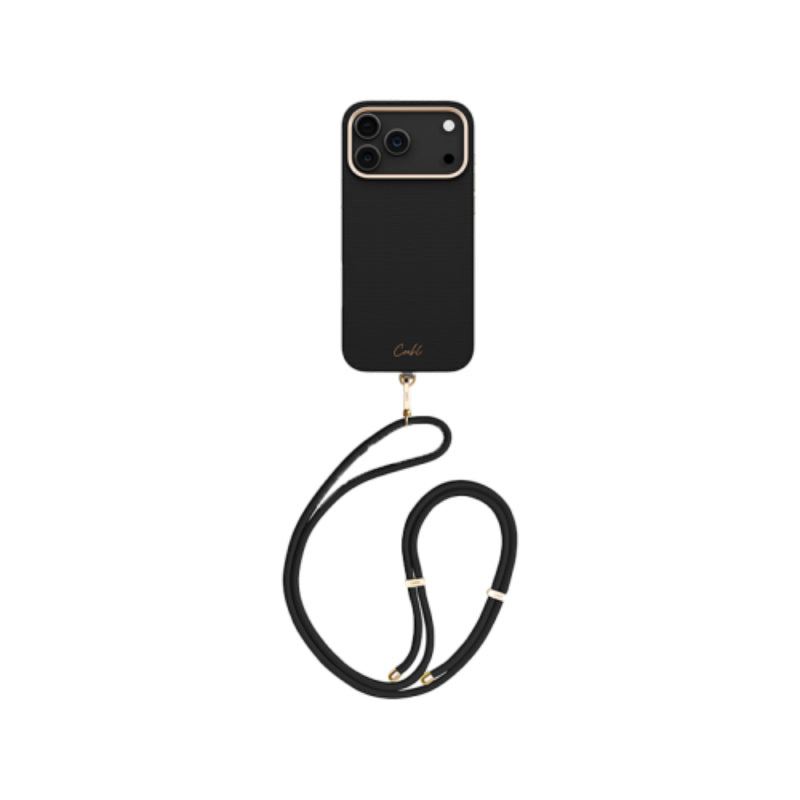 Uniq Coehl Mirelle Magclick Charging Case For Apple iPhone 17 Pro Max - Ebony Accessories > Mobiles & Tablets > Mobiles