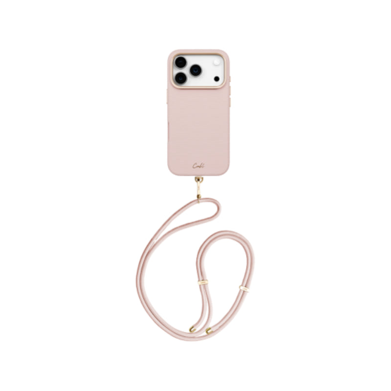 Uniq Coehl Mirelle Magclick Charging Case For Apple iPhone 17 Pro - Shell Pink Accessories > Mobiles & Tablets >