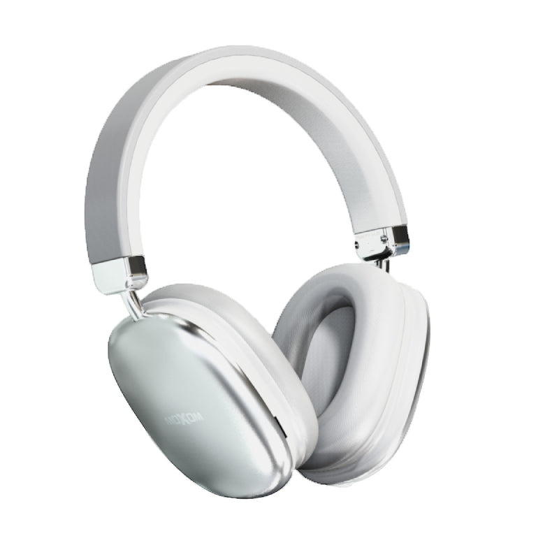 MOXOM MX-WL85 Wireless Headphone - Bluetooth / USB-C / White