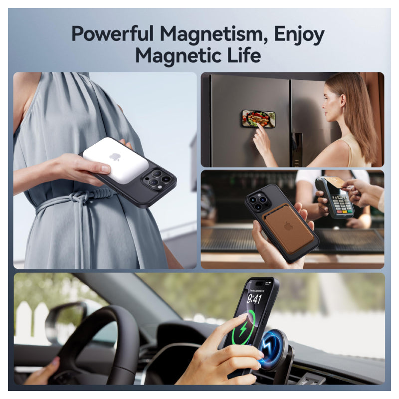 CASEKOO Magnetic Case For Apple iPhone 16 Pro Max - Black Accessories > Mobiles & Tablets > Mobiles > Covers & Cases