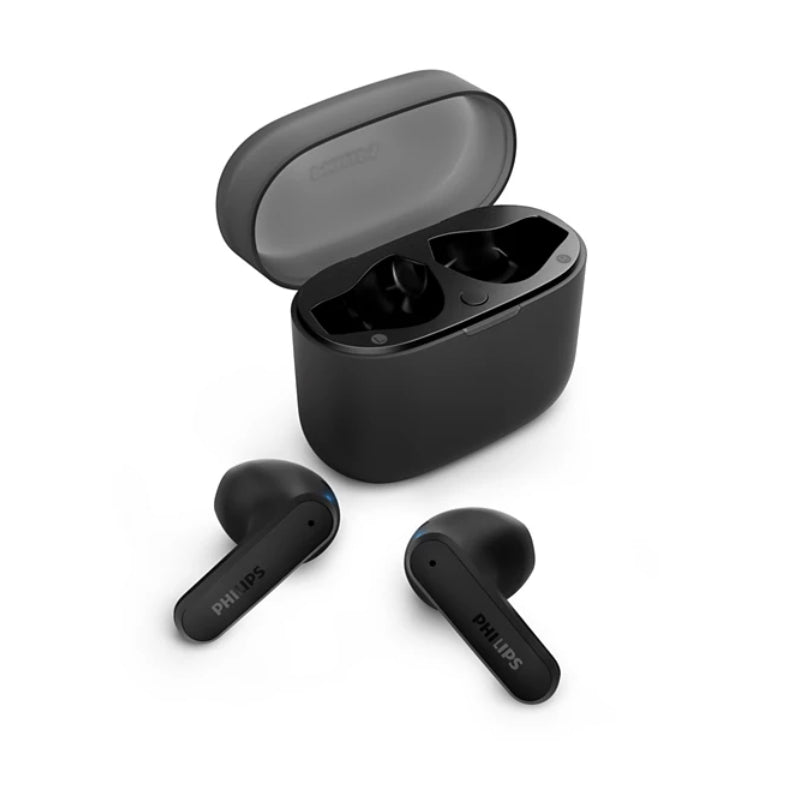 Philips TAT2139BK/97 True Wireless Earbuds - Bluetooth / USB-C / Black