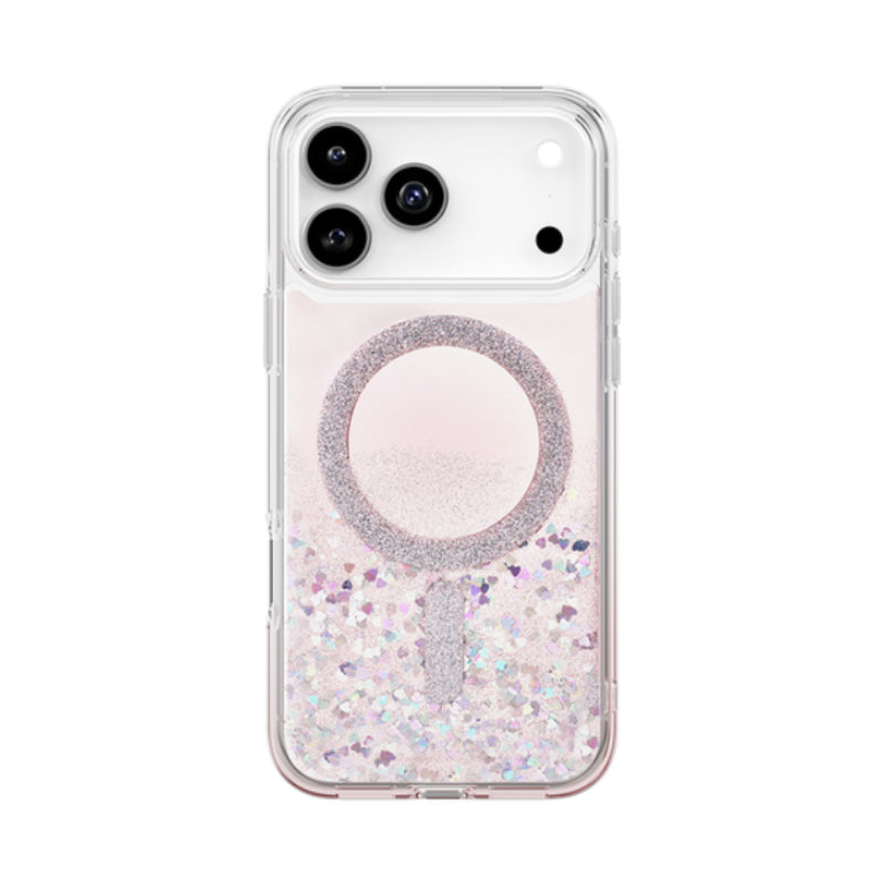 Uniq Coehl Solea Magclick Charging Case For Apple iPhone 17 Pro Max - Glitter Hearts Accessories > Mobiles & Tablets >