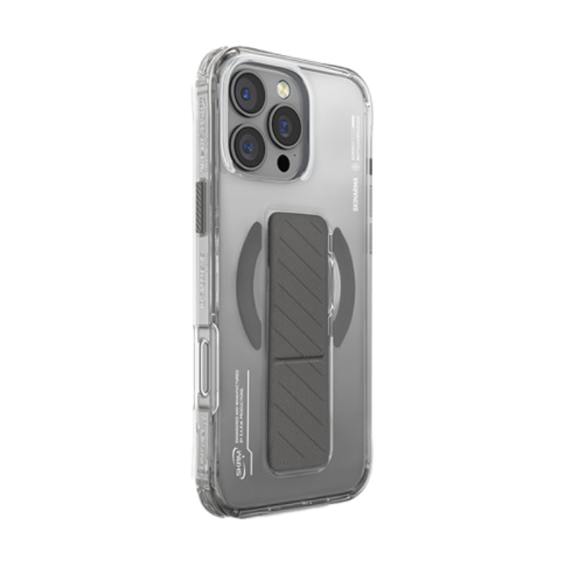 SKINARMA Axon MagSafe Case for Apple iPhone 16 Pro - Titanium Accessories > Mobiles & Tablets > Mobiles > Covers & Cases