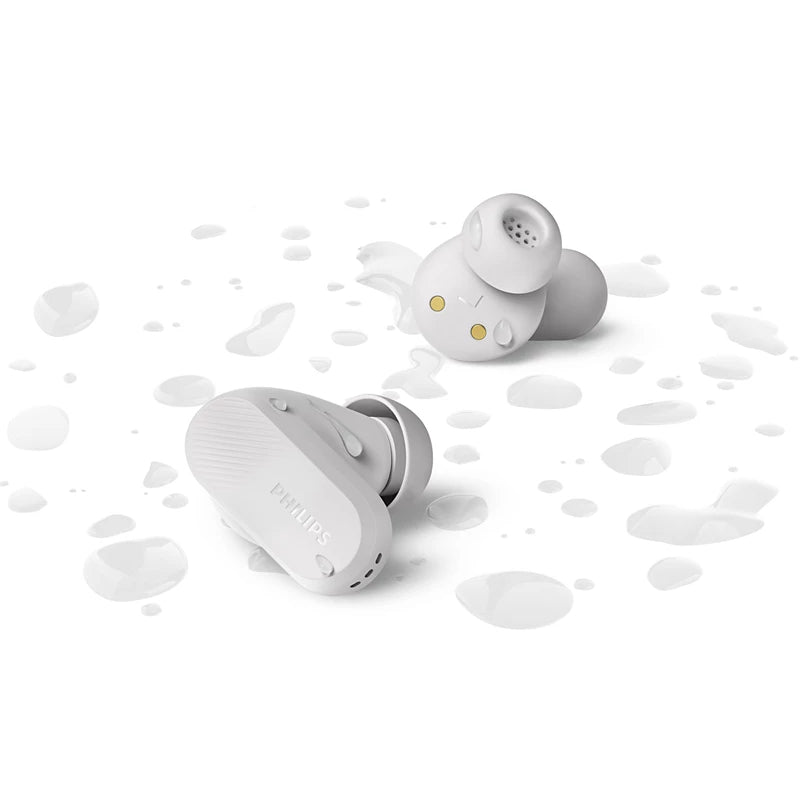 Philips 3000 Series True Wireless Earbuds - Bluetooth / USB-C / White