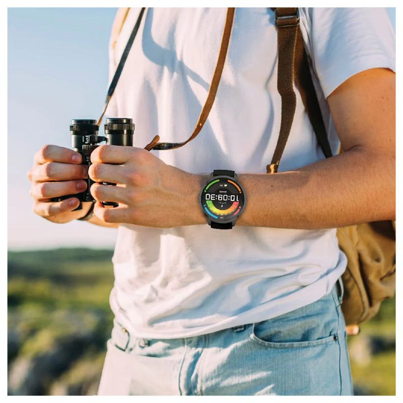 Powerology Aura Smart Watch - 1.73’’ AMOLED / Bluetooth / Black Smart Watches