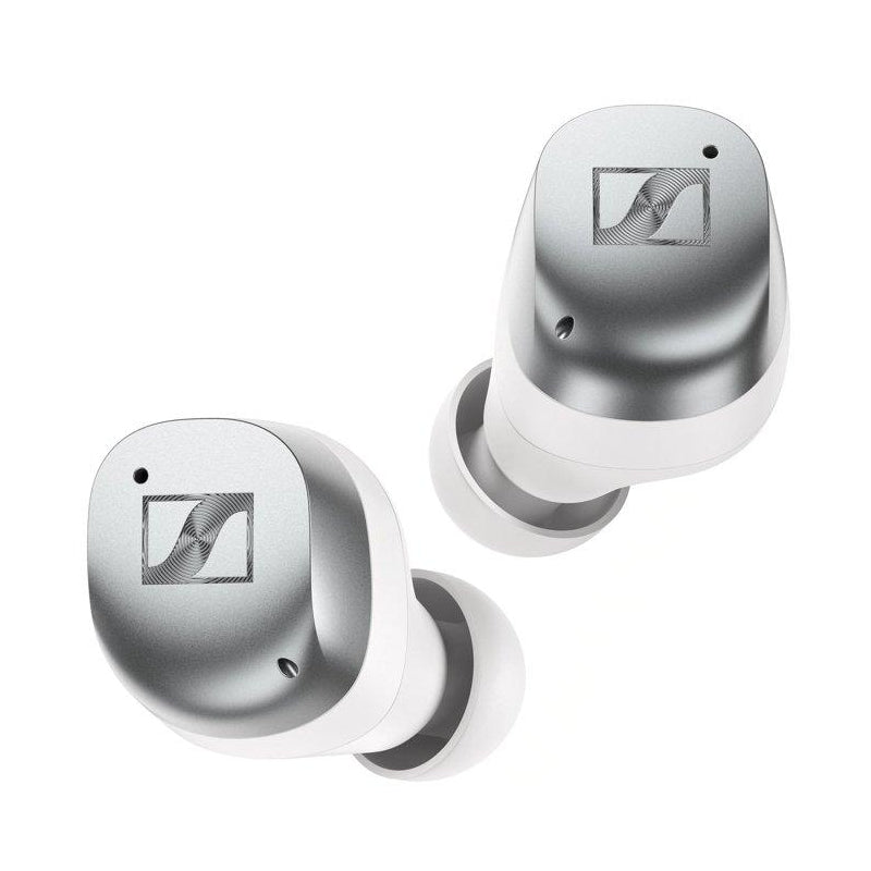 SENNHEISER Momentum 4 True Wireless Earbuds - Bluetooth / White/Silver