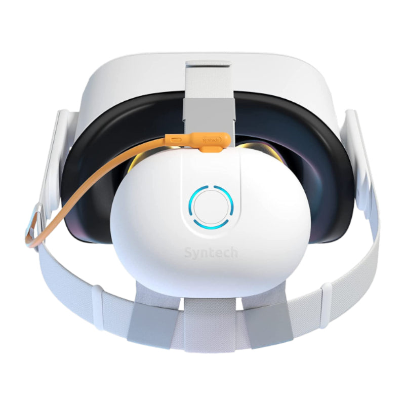 Syntech VR Battery Pack Compatible with Meta/Oculus Quest 2 - 10,000mAh / White