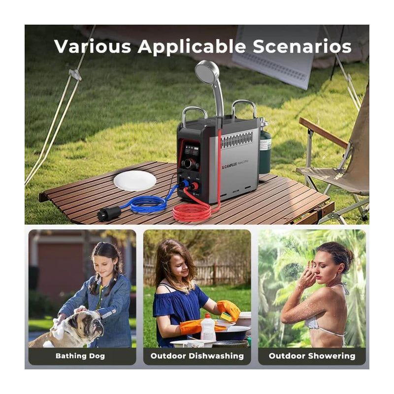 CAMPLUX Nano 3 Pro Portable Gas Water Heater
