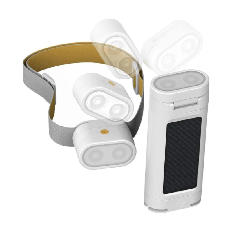MPOWERD Luci Beam Solar Headlamp & Flashlight - 650mAh / White