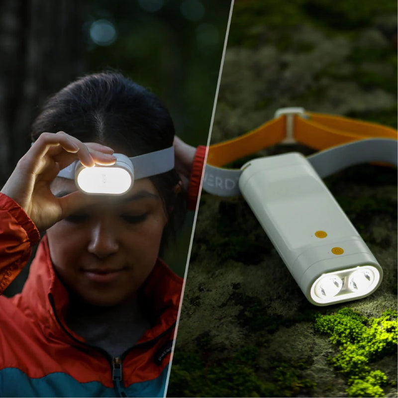 MPOWERD Luci Beam Solar Headlamp & Flashlight - 650mAh / White