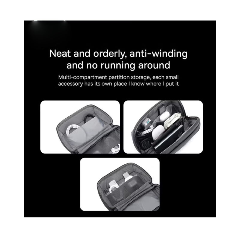 BRAVE BTK-01 5-in-1 Tech Pouch Travel Kit - Black