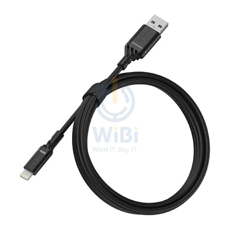 OtterBox Lightning to USB-A Cable – Standard 2 Meter - Black