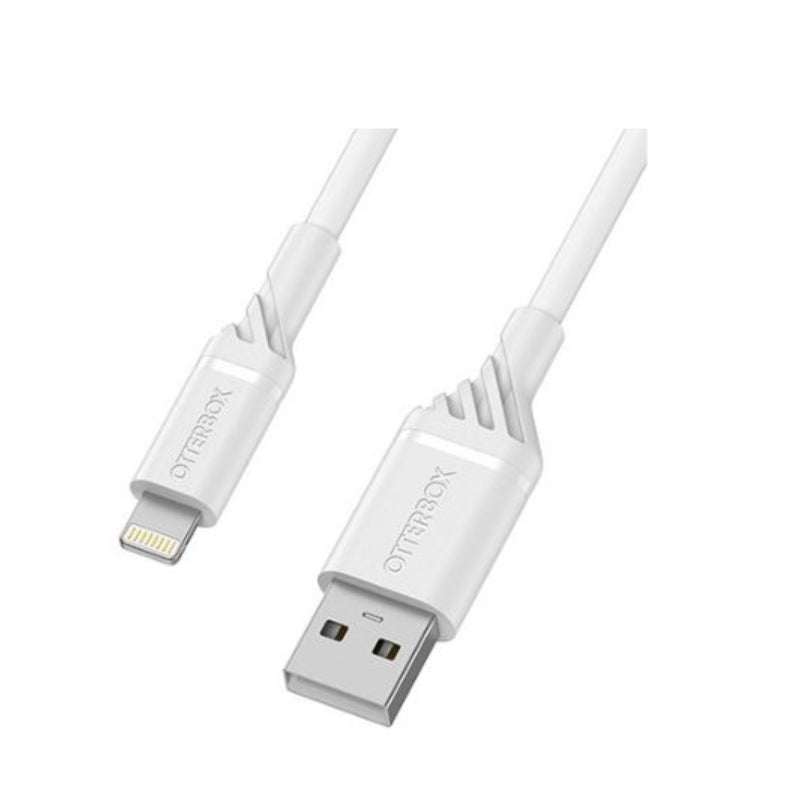 OtterBox Lightning to USB-A Cable – Standard 2 Meter - White - (Warehouse Packed)