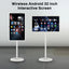 iENGAGE Wireless Android Touch Screen With Built-In Camera - 32" / 4K / 128GB / 8GB / Wi-Fi / USB-A / USB-C / HDMI / 3.5mm Audio Port