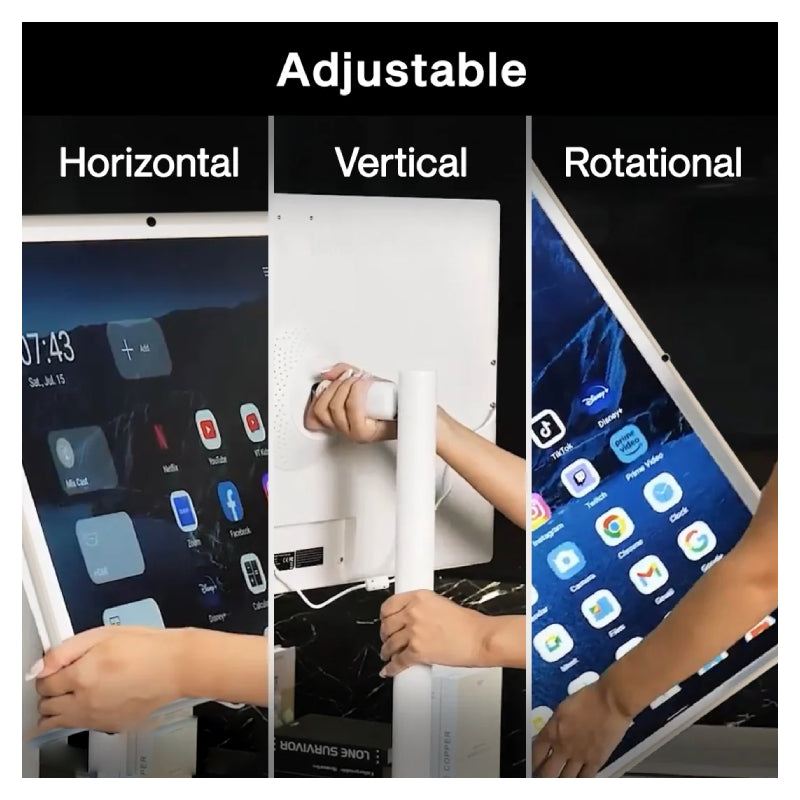 iENGAGE Wireless Android Touch Screen With Built-In Camera - 32" / 4K / 128GB / 8GB / Wi-Fi / USB-A / USB-C / HDMI / 3.5mm Audio Port