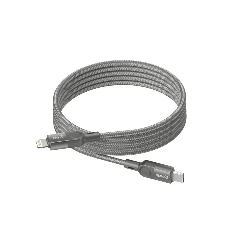Xpower Type-C to Lightning Magnetic Cable - 27W / 1 Meter / Titanium