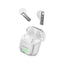 XPower BSE10 True Wireless Bluetooth Earbuds - Transparent White