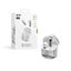 XPower BSE10 True Wireless Bluetooth Earbuds - Transparent White