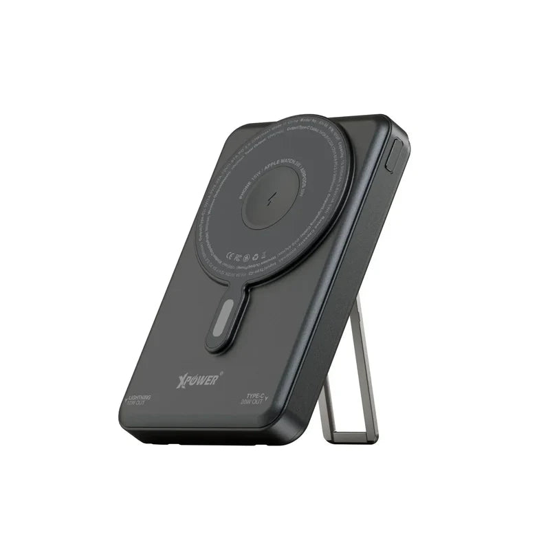 XPower 7-In-1 Wireless Power Bank - 10000mAh / Black