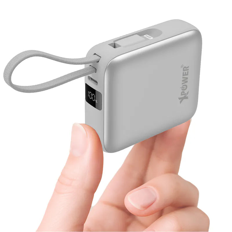 XPower Mini Power Bank - 10000mAh / Grey