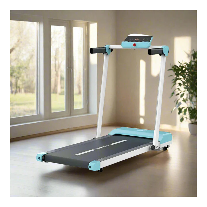 HSM Smart Foldable Home Treadmill - Turquoise