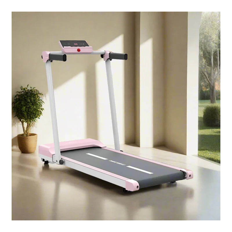 HSM Smart Foldable Home Treadmill - Pink