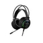 Gamax GM-645 4-in-1 Wired PC Accessory Set - AR Keyboard / Mouse / Mousepad / Headset / Black