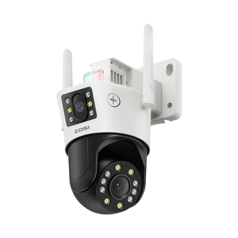 ZOSI C298 Dual Security Camera - 2MP+2MP / Full-Color Night Vision / Two-Way Audio