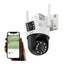ZOSI C298 Dual Security Camera - 2MP+2MP / Full-Color Night Vision / Two-Way Audio
