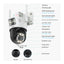 ZOSI C298 Dual Security Camera - 2MP+2MP / Full-Color Night Vision / Two-Way Audio