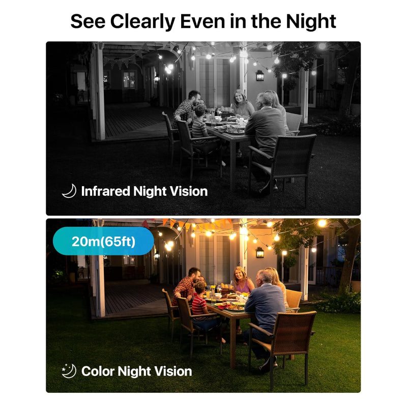 ZOSI C290 Security Camera - 2MP / Full-Color Night Vision / AI Human Vehicle Detection