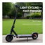 Earldom ET-BS01 Front Suspension Mobility Scooter - 30km/h / 250W / Black