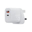 BAZIC Goport Velox 35 Gan Charger - 35W / USB-C / USB-A / Vanilla