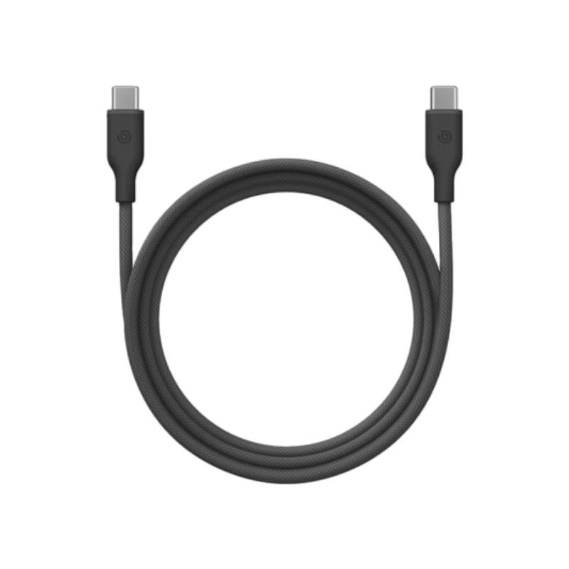 BAZIC GoCharge Weave Cable - 480Mbps / 60W / 1.5 Meter / USB-C / Black