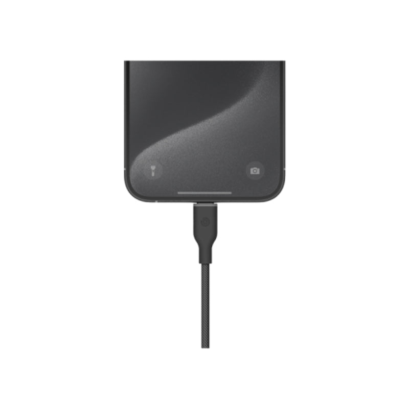 BAZIC GoCharge Weave Cable - 480Mbps / 60W / 1.5 Meter / USB-C / Black