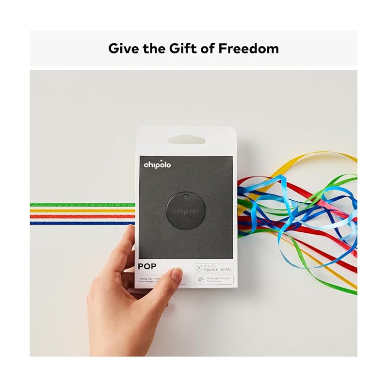 Chipolo POP Tracker for Apple/Android Find My - Black