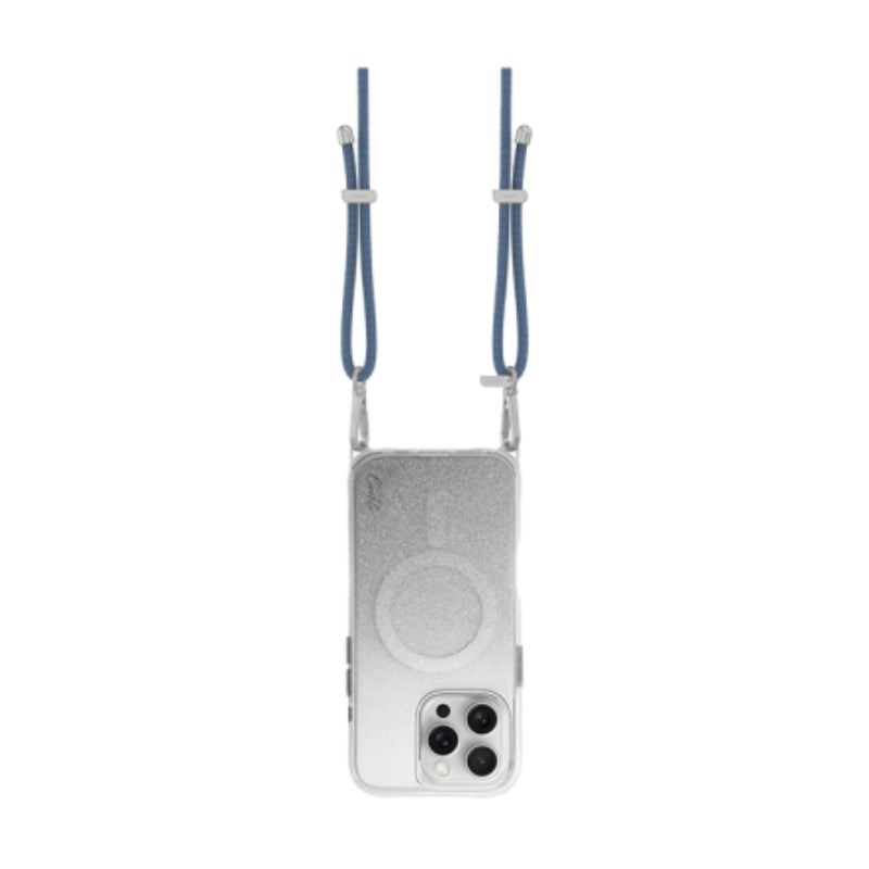 UNIQ Coehl Lumino Magnetic Charging Case for Apple iPhone 16 - Sparking Silver