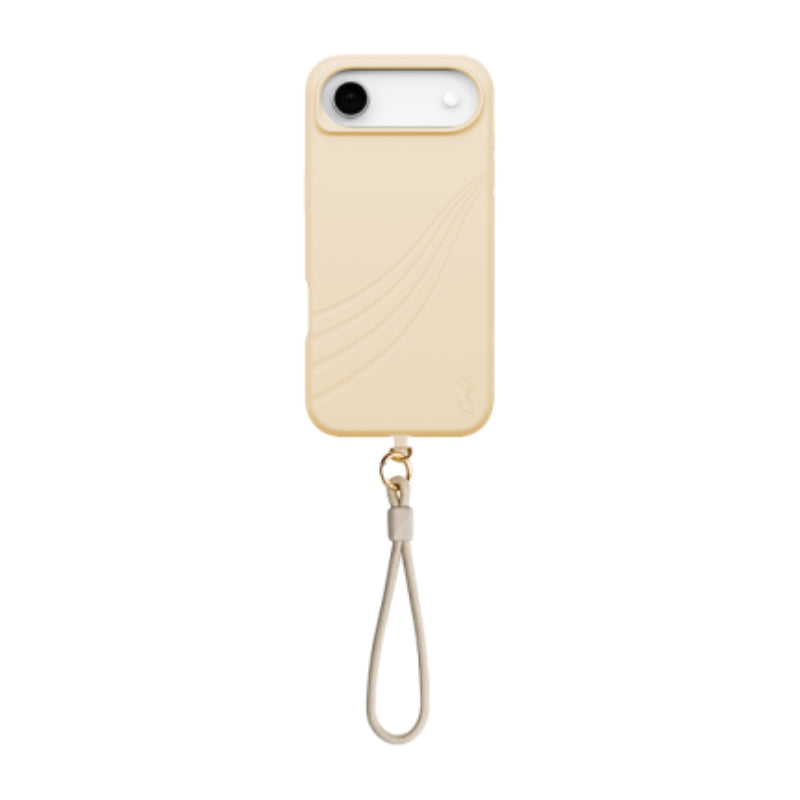 UNIQ Coehl Serina Magnetic Charging Case for Apple iPhone Air - Milk Sand