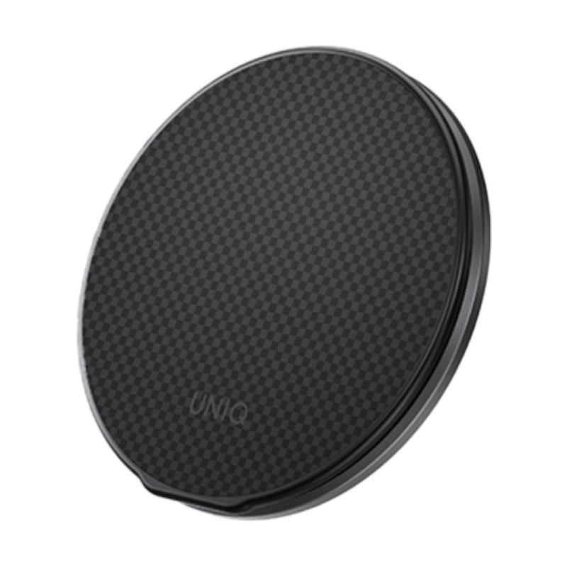 UNIQ Grivix Premium 360 Magnetic Mount With Grip-Stand - Carbon Black