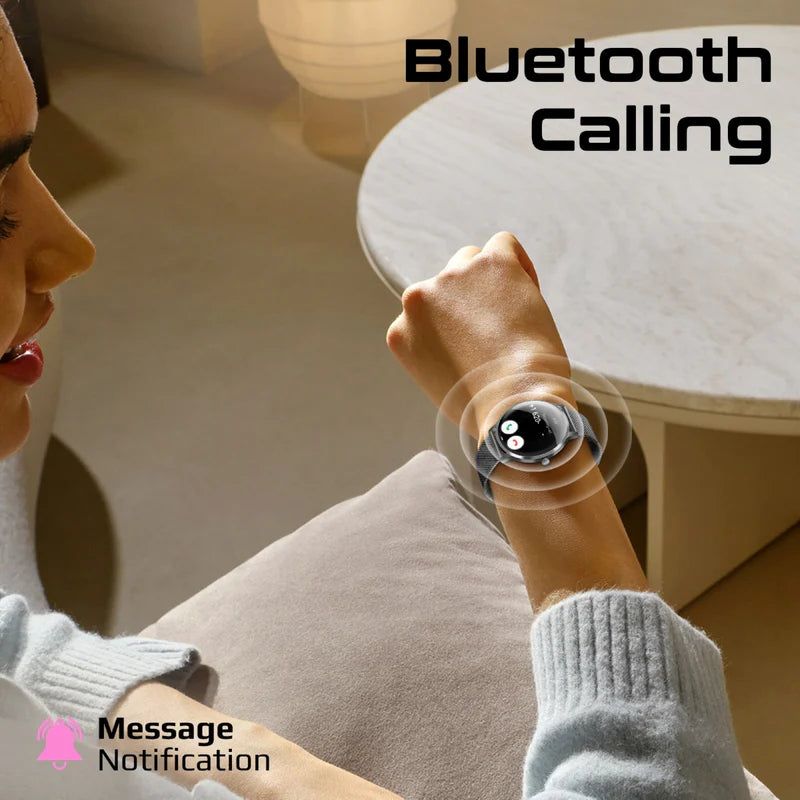 PROMATE XWatch-US13 Smart Watch - 1.32" AMOLED / Bluetooth / Black