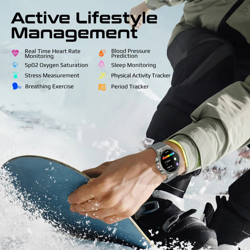PROMATE XWatch-R20 Smart Watch - 1.85" TFT / Bluetooth / Gray