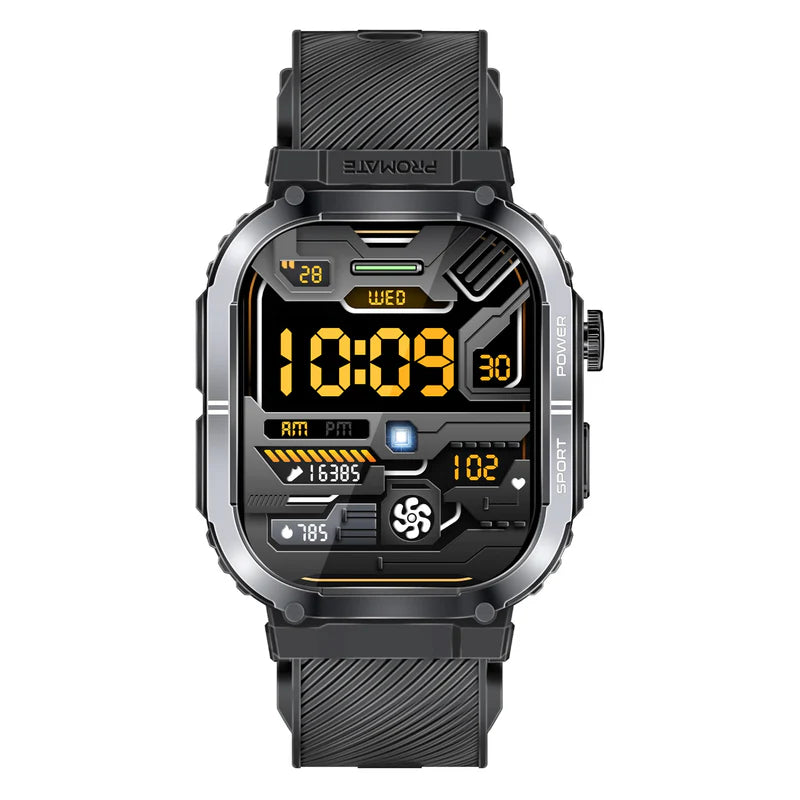 PROMATE XWatch-SL Smart Watch - 2.01" TFT / Bluetooth / Black