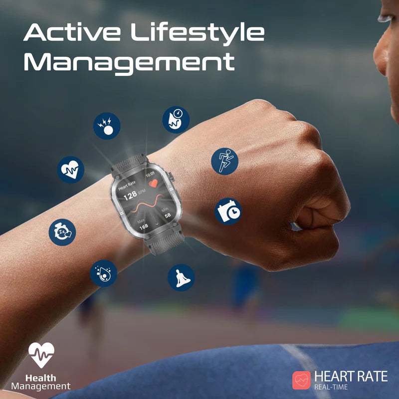 PROMATE XWatch-SL Smart Watch - 2.01" TFT / Bluetooth / Black