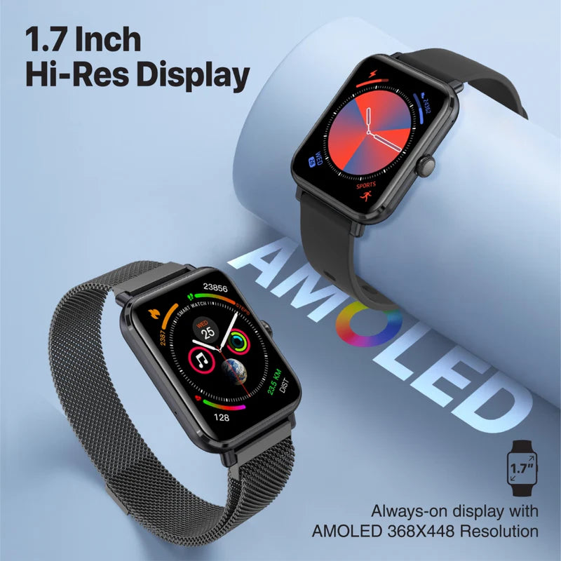 PROMATE ProWatch-M18 Smart Watch - 1.78" AMOLED / Bluetooth / Graphite