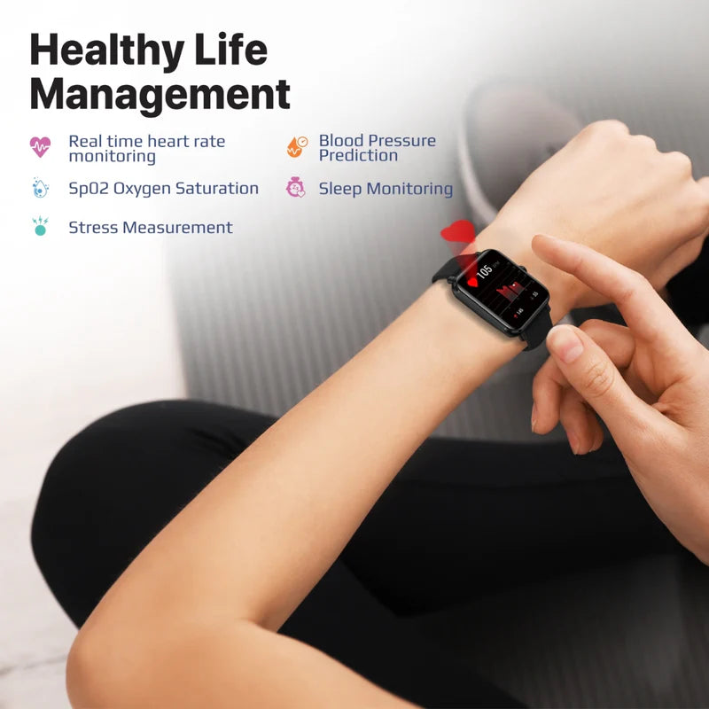 PROMATE ProWatch-M18 Smart Watch - 1.78" AMOLED / Bluetooth / Black