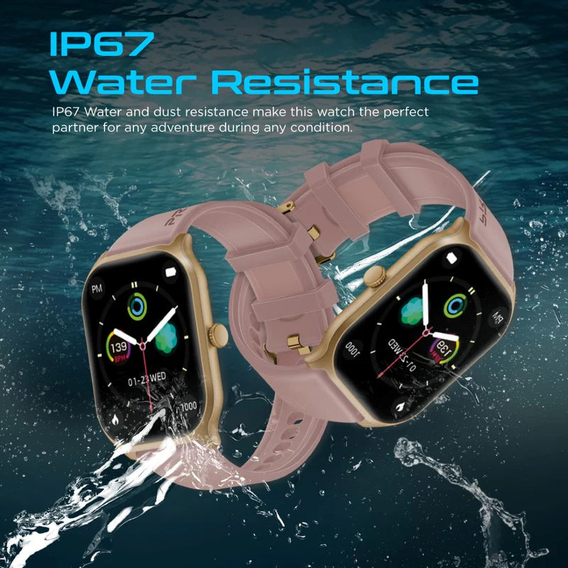 PROMATE Xwatch-B2 Smart Watch - 2.0" TFT / Bluetooth / Gold